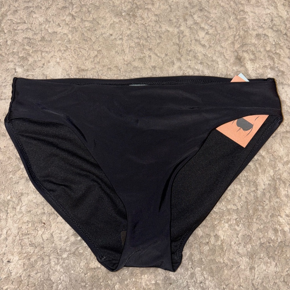 NWT Black Bikini Bottoms